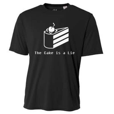 The Cake Is A Lie Cooling Performance Crew T-Shirt