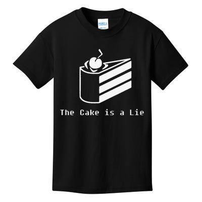 The Cake Is A Lie Kids T-Shirt