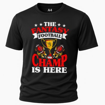 The Champ Is Here Fantasy Football Performance Shirt