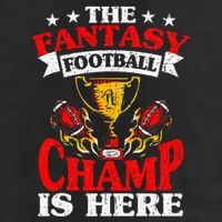 The Champ Is Here Fantasy Football 11oz C Handle Ceramic Mug
