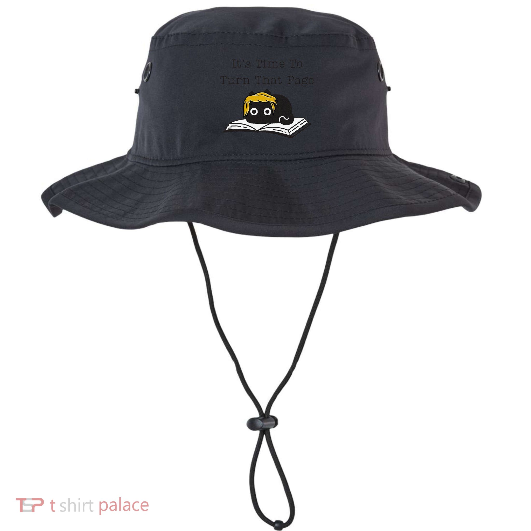 Trump Cat ItS Time To Turn That Page Bucket Hat