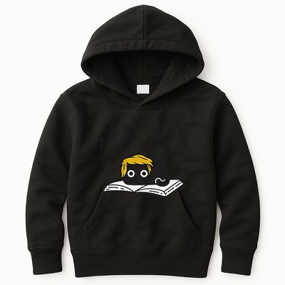 Trump Cat ItS Time To Turn That Page Kids Hoodie
