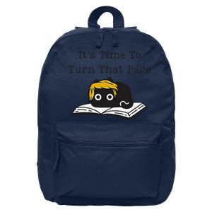 Trump Cat ItS Time To Turn That Page 16 in Basic Backpack