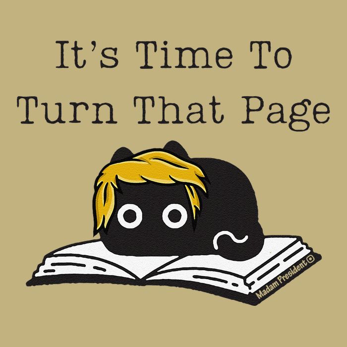 Trump Cat ItS Time To Turn That Page Cooling Performance Long Sleeve Crew
