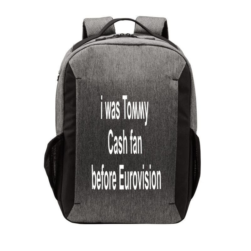 Tommy Cash I Was Tommy Cash Fan Before Eurovision Vector Backpack