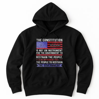 The Constitution Is An Instrument Us Patriotic Hoodie