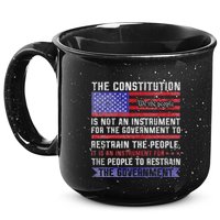 The Constitution Is An Instrument Us Patriotic 15oz Campfire Ceramic Mug
