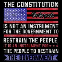The Constitution Is An Instrument Us Patriotic 16 in Basic Backpack