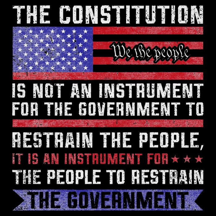 The Constitution Is An Instrument Us Patriotic Magnet
