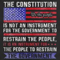 The Constitution Is An Instrument Us Patriotic Golf Towel