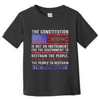 The Constitution Is An Instrument Us Patriotic Toddler T-Shirt