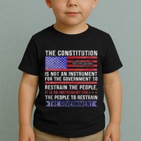 The Constitution Is An Instrument Us Patriotic Toddler T-Shirt