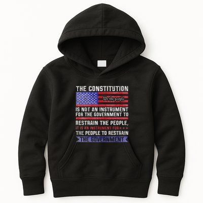 The Constitution Is An Instrument Us Patriotic Kids Hoodie