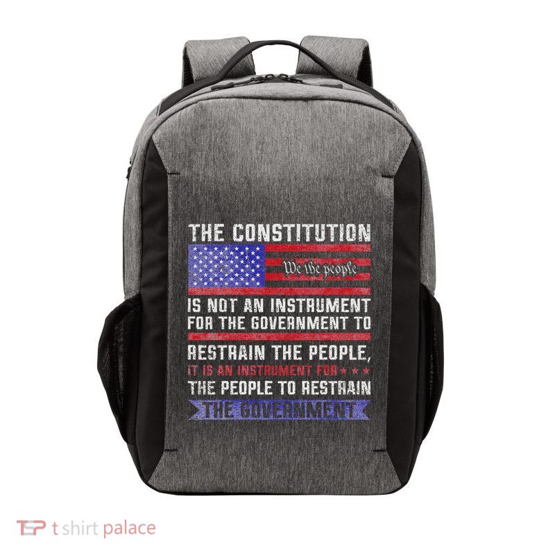 The Constitution Is An Instrument Us Patriotic Vector Backpack