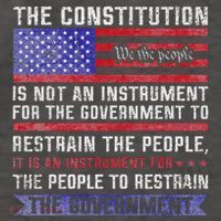 The Constitution Is An Instrument Us Patriotic Vector Backpack