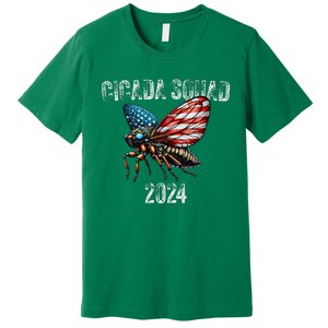 The Cicada Invasion Brood Xiii And Xix Cicada Squad 2024 Premium T-Shirt