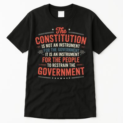 The Constitution Is An Instrument Hands Off Tall T-Shirt