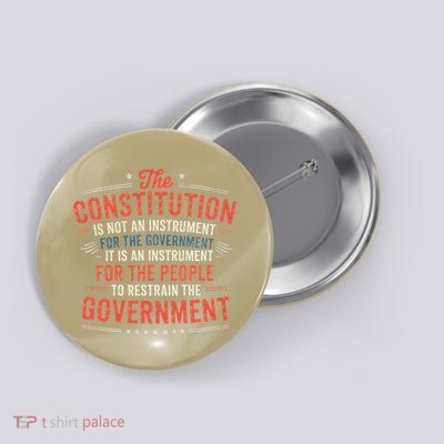 The Constitution Is An Instrument Hands Off Button