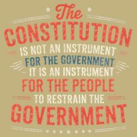 The Constitution Is An Instrument Hands Off Button