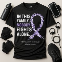 Testicular Cancer In This Family Nobody Fights Alone Cooling Performance Crew T-Shirt