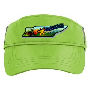 Tennessee Cartoon Illustration Adult Drive Performance Visor