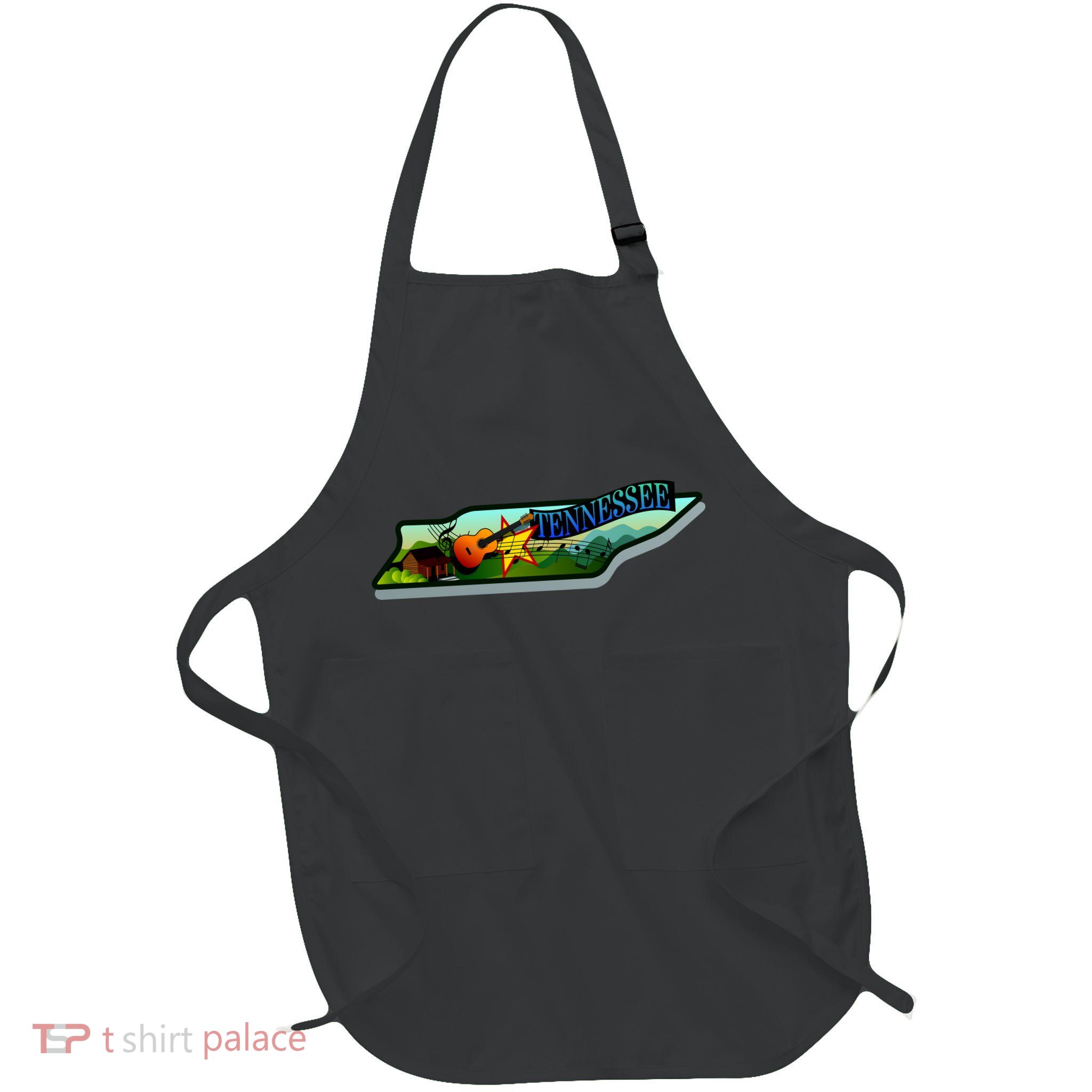 Tennessee Cartoon Illustration Apron