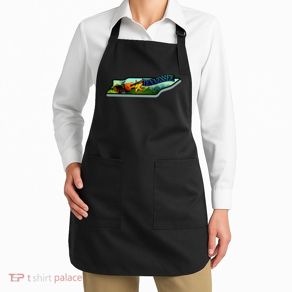 Tennessee Cartoon Illustration Apron