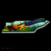 Tennessee Cartoon Illustration Apron
