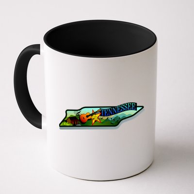 Tennessee Cartoon Illustration Mug