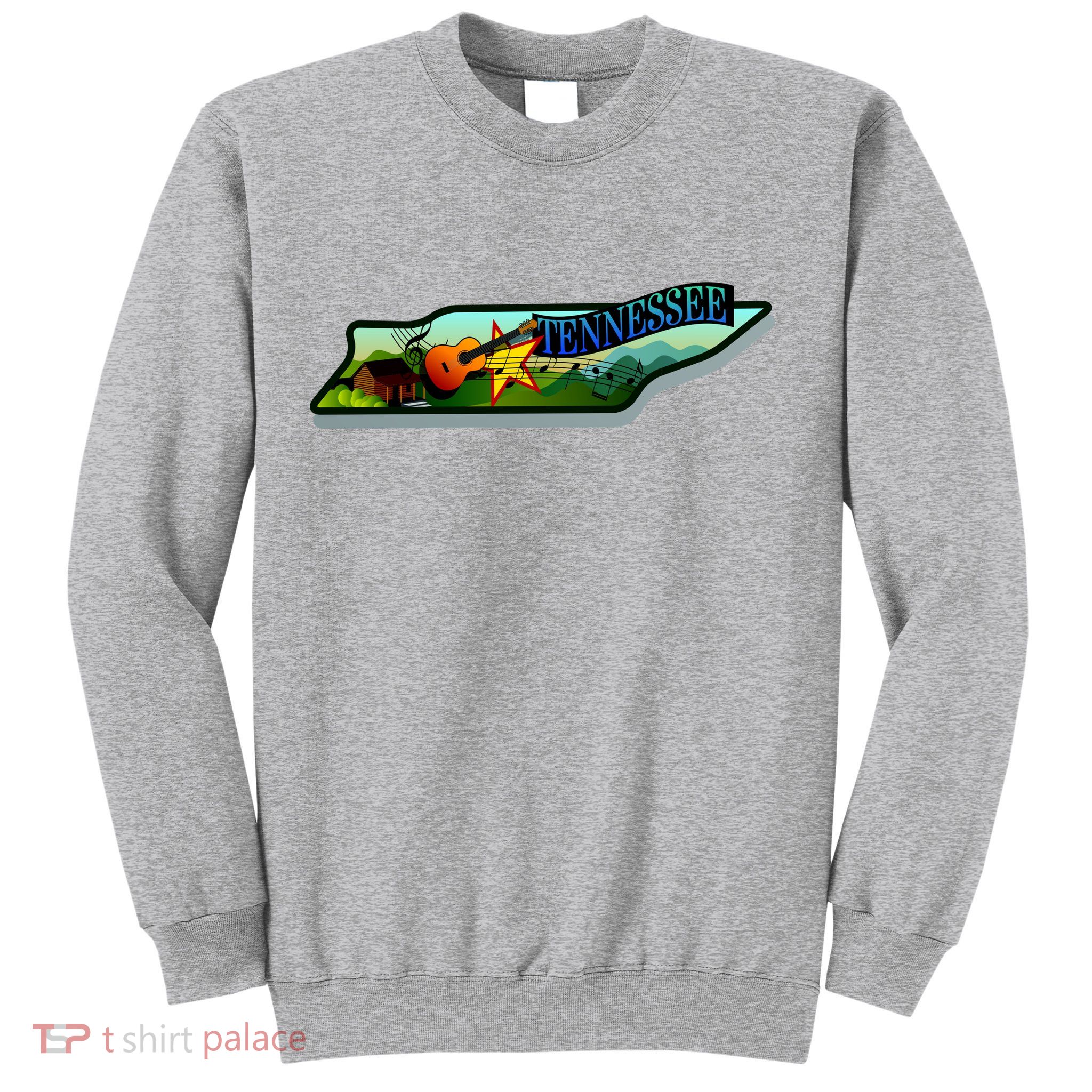 Tennessee Cartoon Illustration Sweatshirt