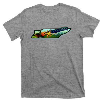 Tennessee Cartoon Illustration T-Shirt