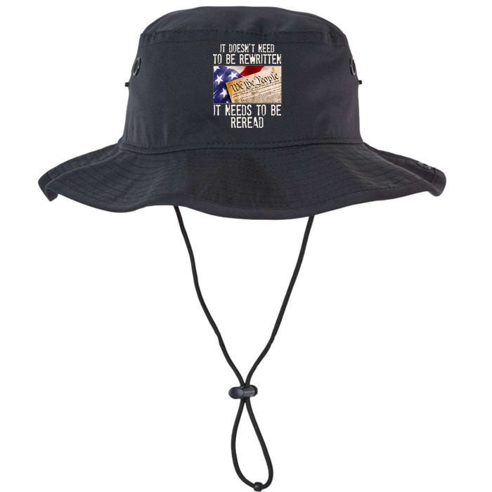 The Constitution It Doesnt Need To Be Rewritten It Needs To Be Reread Bucket Hat