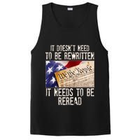 The Constitution It Doesnt Need To Be Rewritten It Needs To Be Reread PosiCharge Competitor Tank