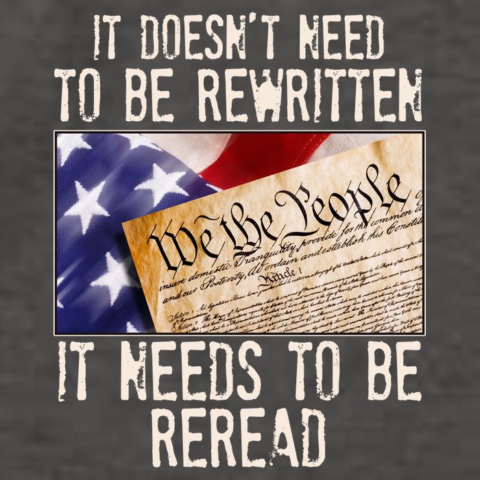 The Constitution It Doesnt Need To Be Rewritten It Needs To Be Reread Vector Backpack