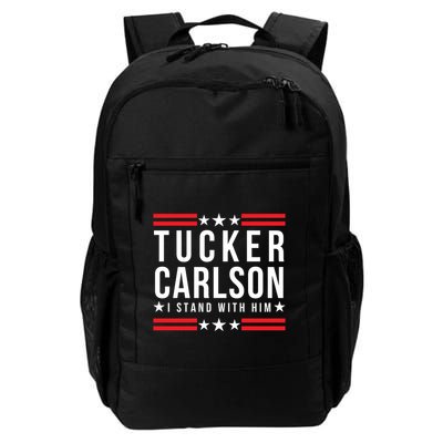 Tucker Carlson I Stand With Him, Men Women, I Stand With Tucker Carlson Backpack