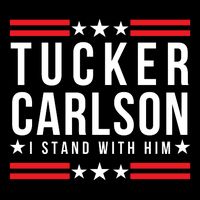 Tucker Carlson I Stand With Him, Men Women, I Stand With Tucker Carlson Wool Snapback Cap