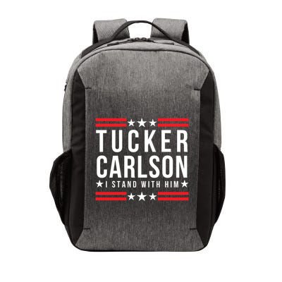 Tucker Carlson I Stand With Him, Men Women, I Stand With Tucker Carlson Vector Backpack