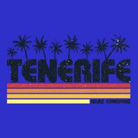 Tenerife Canary Islands Spain Retro Tourism Gift Womens Tank Top