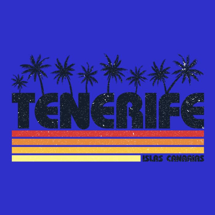 Tenerife Canary Islands Spain Retro Tourism Gift Womens Tank Top