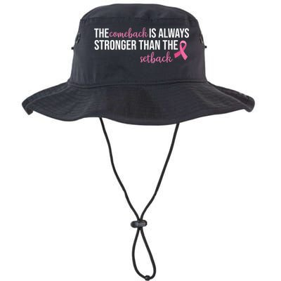 The Comeback Is Always Stronger Than Setback Breast Cancer Bucket Hat