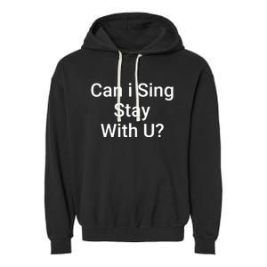 Thekidlaroi Can I Sing Stay With U Charlton Garment-Dyed Fleece Hoodie