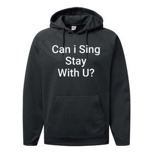 Thekidlaroi Can I Sing Stay With U Charlton Performance Fleece Hoodie