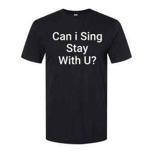 Thekidlaroi Can I Sing Stay With U Charlton Softstyle CVC T-Shirt