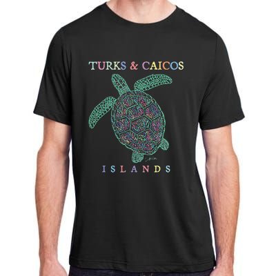 Turks & Caicos Islands Sea Turtle Adult ChromaSoft Performance T-Shirt