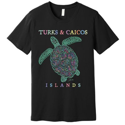 Turks & Caicos Islands Sea Turtle Premium T-Shirt