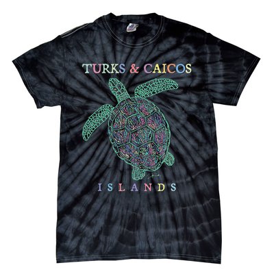 Turks & Caicos Islands Sea Turtle Tie-Dye T-Shirt