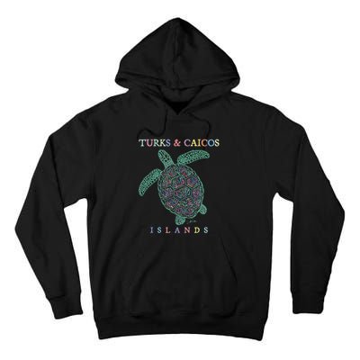 Turks & Caicos Islands Sea Turtle Tall Hoodie