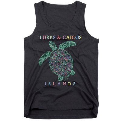 Turks & Caicos Islands Sea Turtle Tank Top