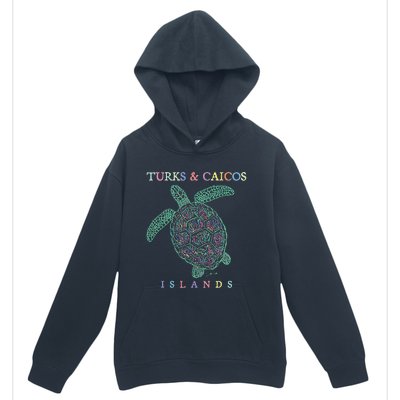 Turks & Caicos Islands Sea Turtle Urban Pullover Hoodie