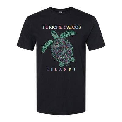 Turks & Caicos Islands Sea Turtle Softstyle CVC T-Shirt